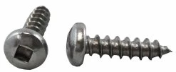 #12 X 3/4" Stainless Steel Pan Head Sheet Metal Screw