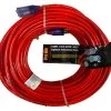 Century Wire D17447100 Pro Glo 12/3 100 Foot Extension Cord Red Single-Ended