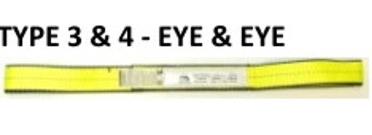 Lifting Sling 2" X 10' Eye And Eye