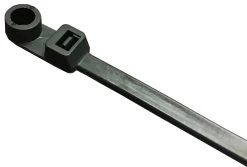 Techspan E750MH0C Black Mount Head Cable Tie 7.5"