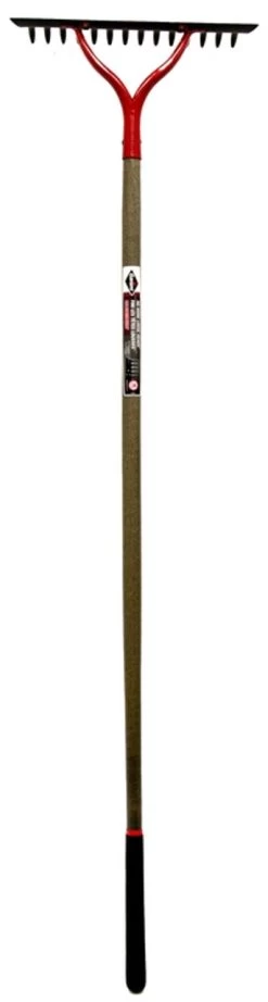 GARANT GBLR14 Bow Rake, 14 Tines, 54" Handle
