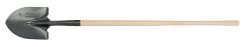 Garant GHR2FL Round Point Shovel, Long Wood Handle