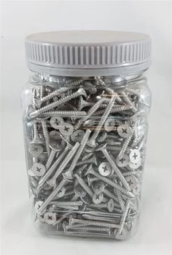 Ucan CBT158K, 8 X 1-5/8" Self Drilling Cement Board Screws-Jug