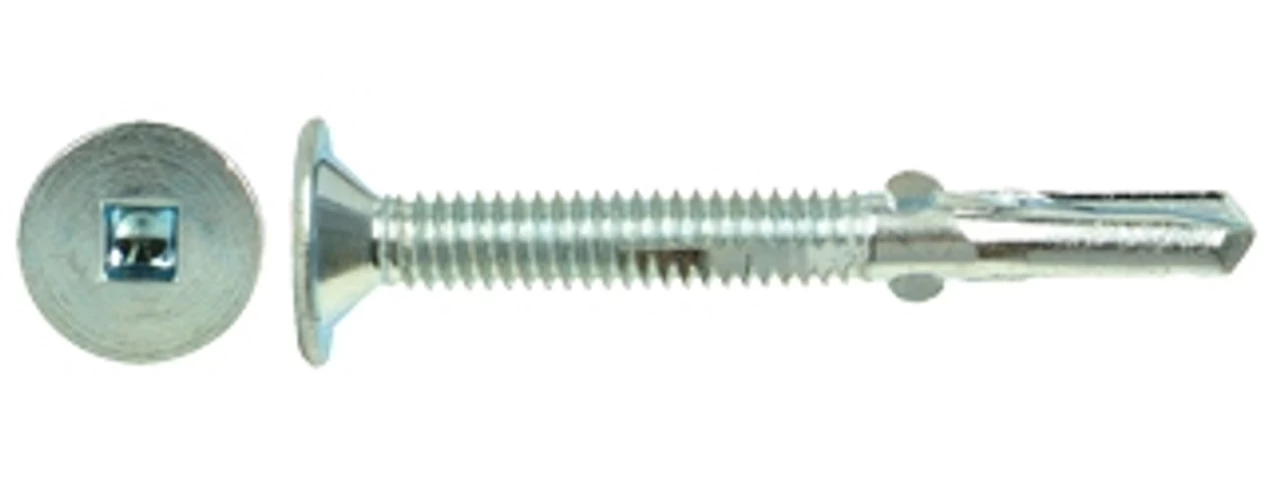 Ucan TSW124RB Socket Wafer Head Self Drilling Screws With Reamer #12-24 X 4"