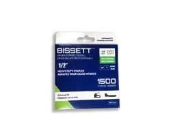 Bissett 1/2" Hammer Tacker Staple, Fits A11 & T50 Type