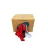 Cloth Rags #1 Assorted Colors 20 Pound Box