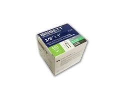 Bissett 1"-3/8" Crown Staples 18GA