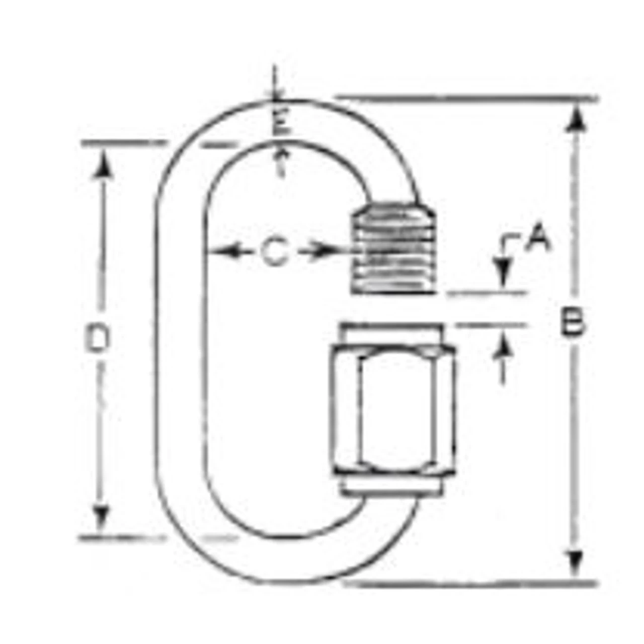 Quick Link 3/16" - Plated