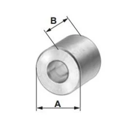 Vanguard 2951-0004 Aluminum Stop Sleeve - 1/16"