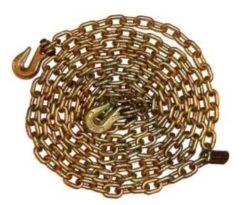 Vanguard 3807-2420 Grade 7 Tie Down Chain Assembly 3/8" X 20'