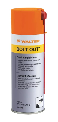 Walter 53-D 892 BOLT-OUT Penetrating Lubricant, Spray - 400ML