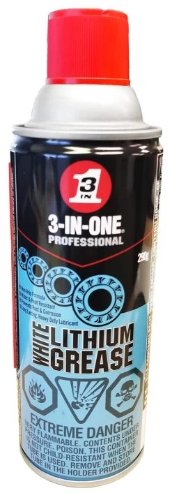 WD-40 3-IN-ONE Professional White Lithium Grease - 290g