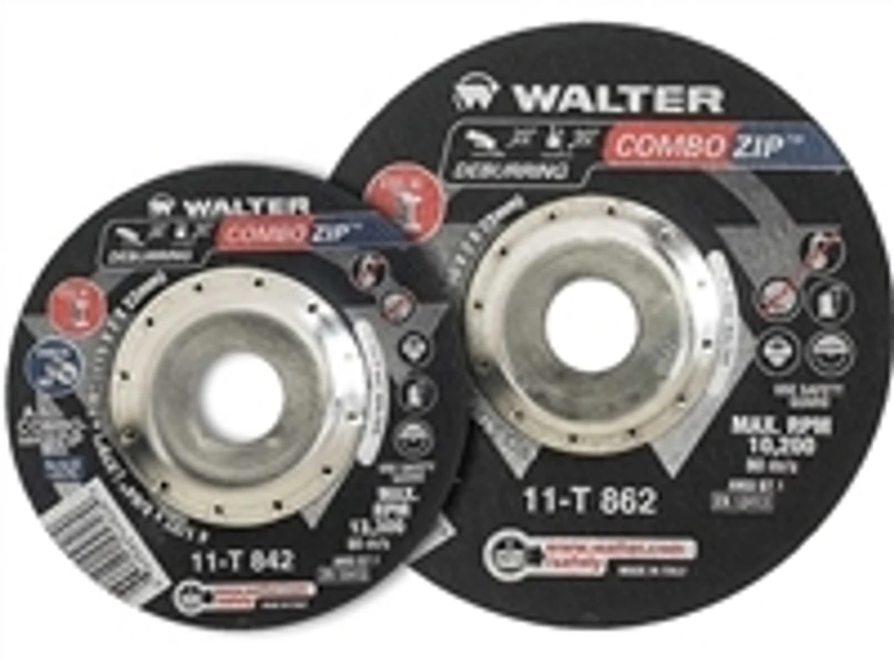 Walter 11-T 842 Combo Zipcut Wheel 4-1/2" X 5/64" X 7/8 "