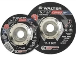 Walter 11-T 862, 6" X 5/64" X 7/8" Combo Zip Cut Off Wheel - Type 27