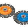 Walter 13-K 464, Knot-Twisted Stringer Bead Wire Wheel Brush - 4-1/2" X 5/8-11"