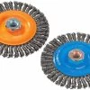 Walter 13-K 604, Knot-Twisted Stringer Bead Wire Wheel Brush - 6" X 5/8-11"