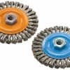 Walter 13-L 604, Knot-Twisted Wide Wire Wheel Brush - 6" X 5/8-11"
