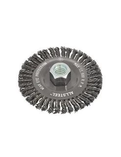Walter 13W661 ALLSTEEL 6" Stringer Bead Steel Wire Wheel Brush