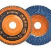 Walter 15-W 458 Flexsteel, 4-1/2" X 7/8" Flap Disc - 80 Grit