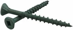 Robertson #8 X 2" Flat Head ACQ (Green) Deck Screws - Jug