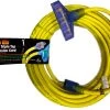 Century Wire D17223050 Pro Glo 12/3 Triple Tap 50 Foot Extension Cord- Yellow