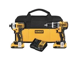 Dewalt DCK287D2 20V MAX* XR Hammer Drill + Impact Driver Combo Kit