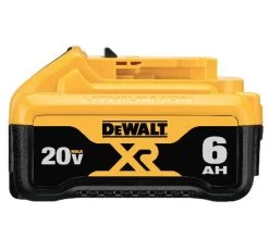 Dewalt DCB206 20V Premium XR 6.0AH Lithium Ion Battery