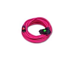 Century Wire D17225025 Pro Glo 12/3 Triple Tap 25 Foot Extension Cord- Pink