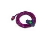 Century Wire D17449050 Pro Glo 12/3 50 Foot Extension Cord Purple Single-Ended
