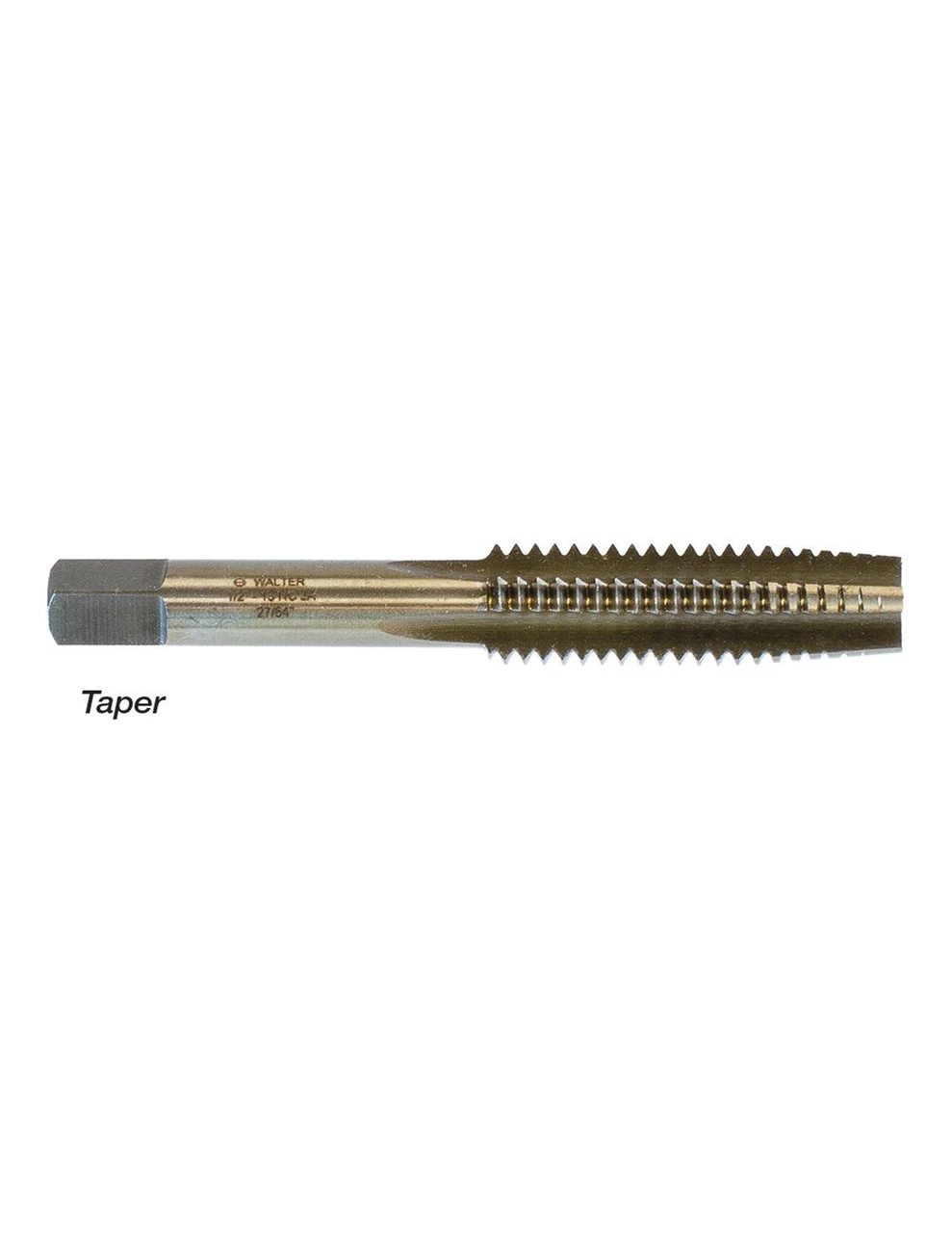 Walter 03-D 081, SST+ HSS Hand Tap - 8 Mm Taper